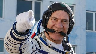 Italy's 60-year-old astronaut Paolo Nespoli comes back to Earth