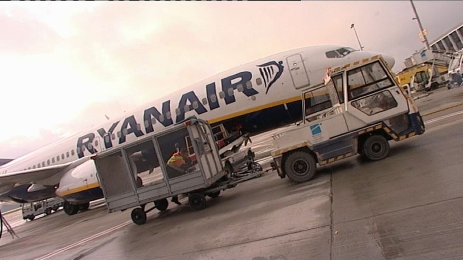 Greve de pilotos da Ryanair em Itália 
