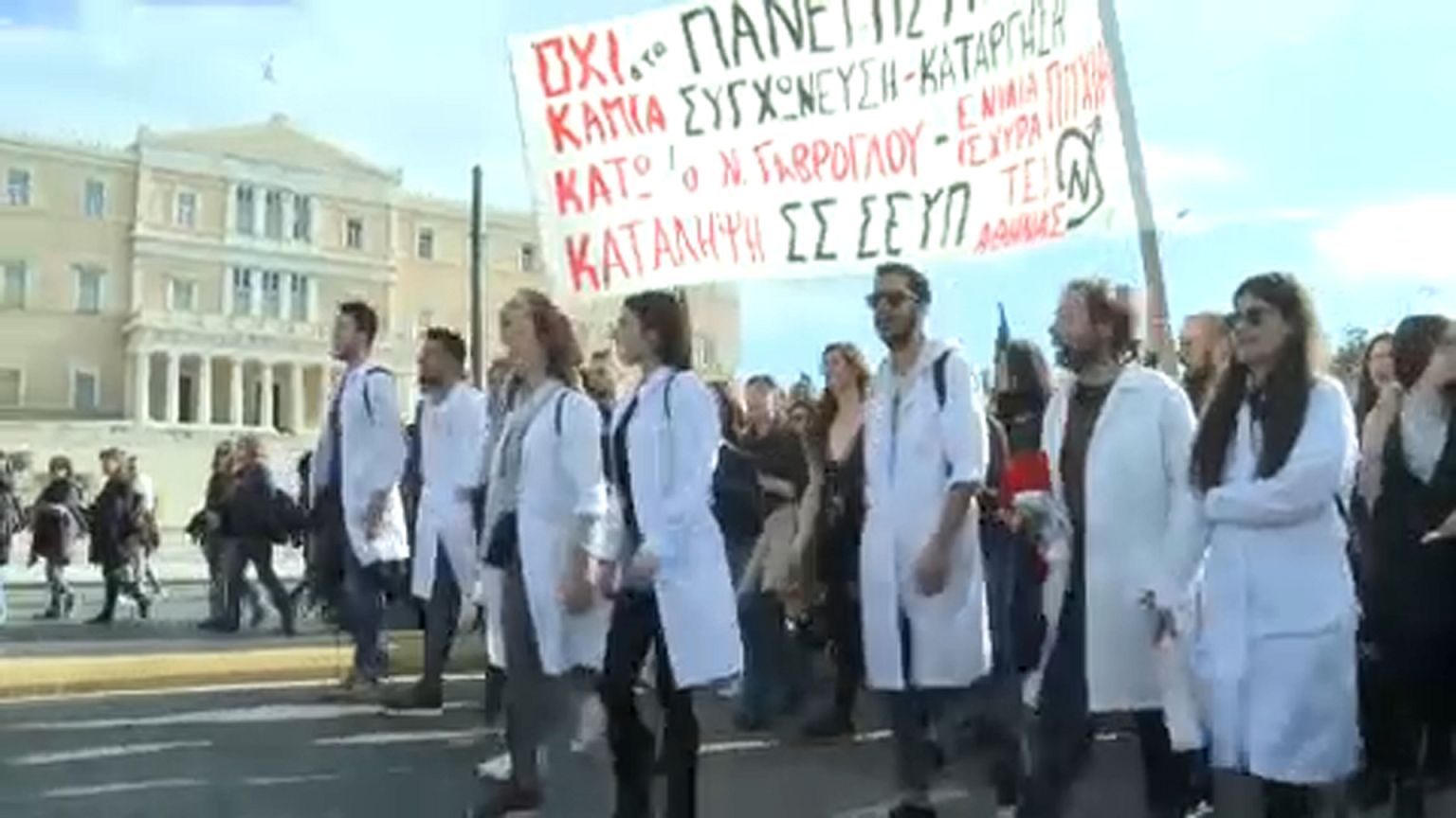 Újabb tüntetéshullám Görögországban