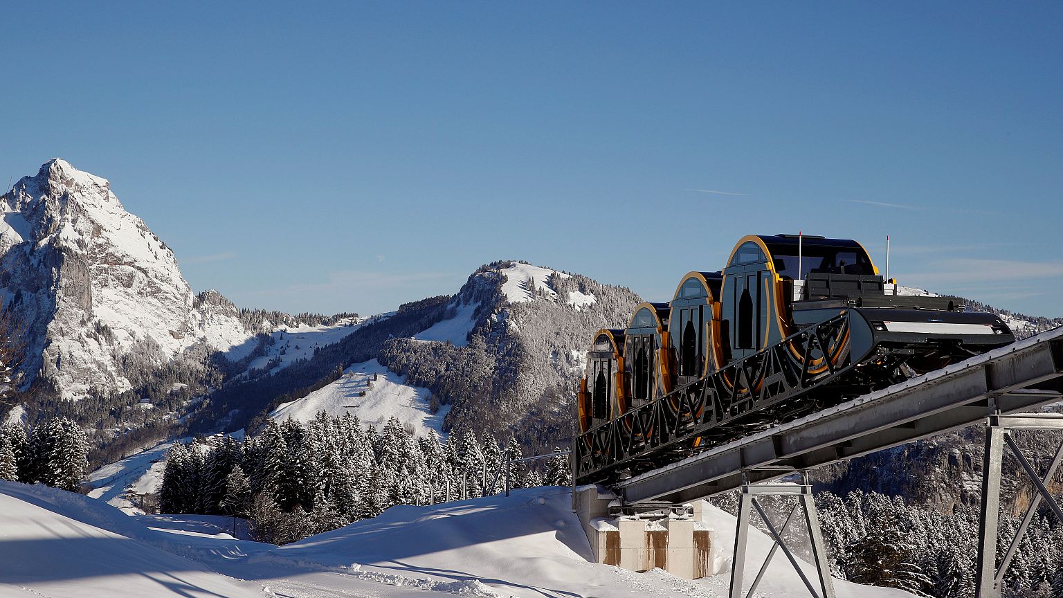 World’s ‘steepest funicular line’ set to open in Switzerland