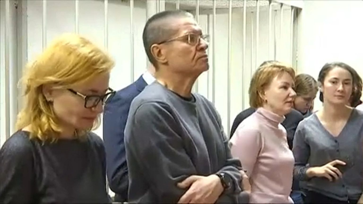 Alekszej Uljukajev az ítélethirdetés előtt