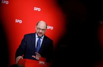 Martin Schulz an diesem Freitag in Berlin