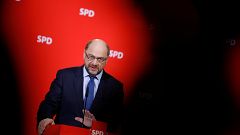 Martin Schulz an diesem Freitag in Berlin