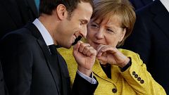 The king and queen of Europe work on their double act