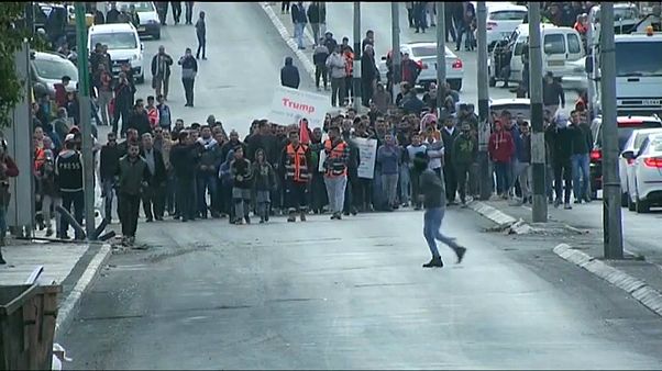 Kudüs kararına protestolarda 2 Filistinli öldü Kudüs kararına protestolarda 2 Filistinli öldü