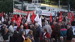 Maxi manifestazione di pensionati ad Atene, contro nuovi tagli