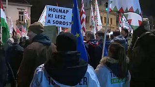 Macaristan'da iktidar karşıtı gösteri