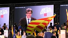Mitin de Junts per Catalunya en Barcelona