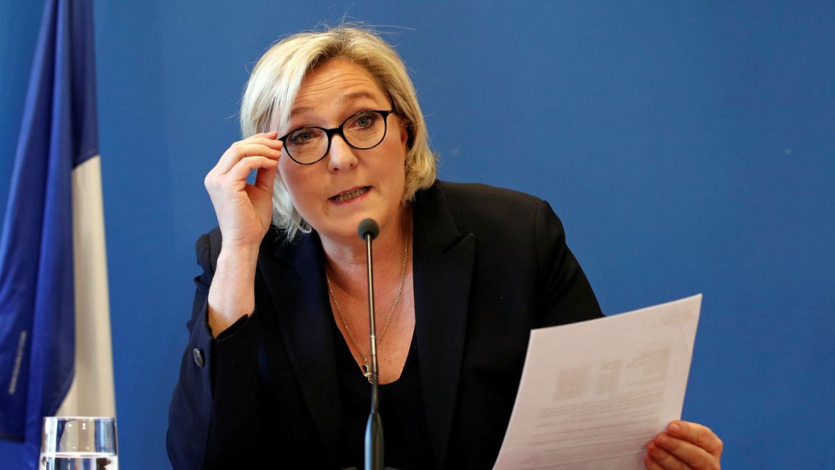 Marine Le Pen, head of France's far-right National Front
