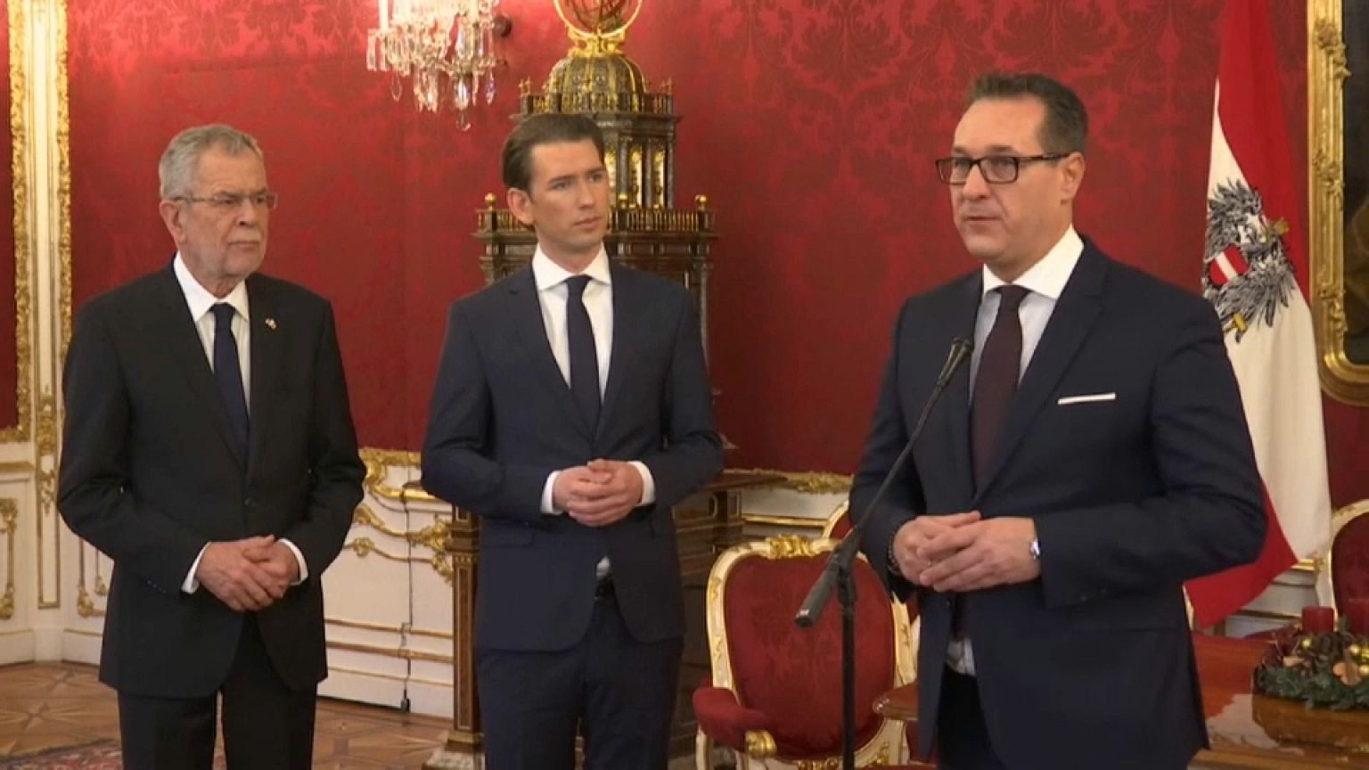 Exteriores, Interior y Defensa para la ultraderecha austriaca