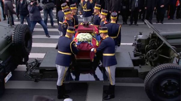 Romania, funerali di Stato per l'ex Re Michele I Romania, funerali di Stato per l'ex Re Michele I