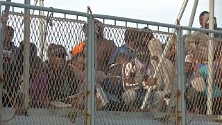 Libya açıklarında göçmen operasyonu