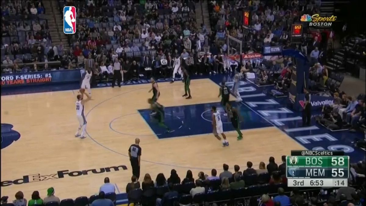 NBA: los Grizzlies de Marc Gasol no pueden con los Celtics de Irving