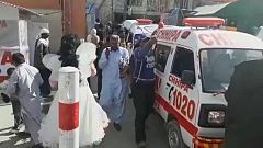 Atentado en una iglesia en Pakistán