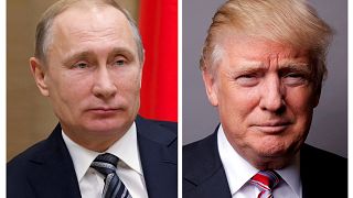 Vladímir Putin, presidente de Rusia y su homólogo de EEUU, Donald Trump