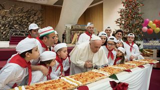 البابا فرانسيس الأول يحتفل بعيد ميلاده الحادي والثمانين