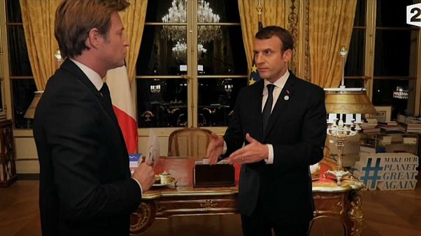 Macron: "Primeiro o Daesh, depois Assad" Macron: "Primeiro o Daesh, depois Assad"