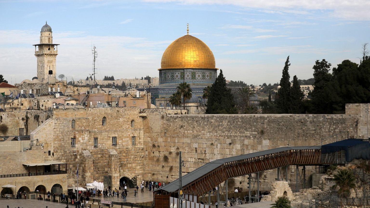 مسجد قبة الصخر في مدينة القدس