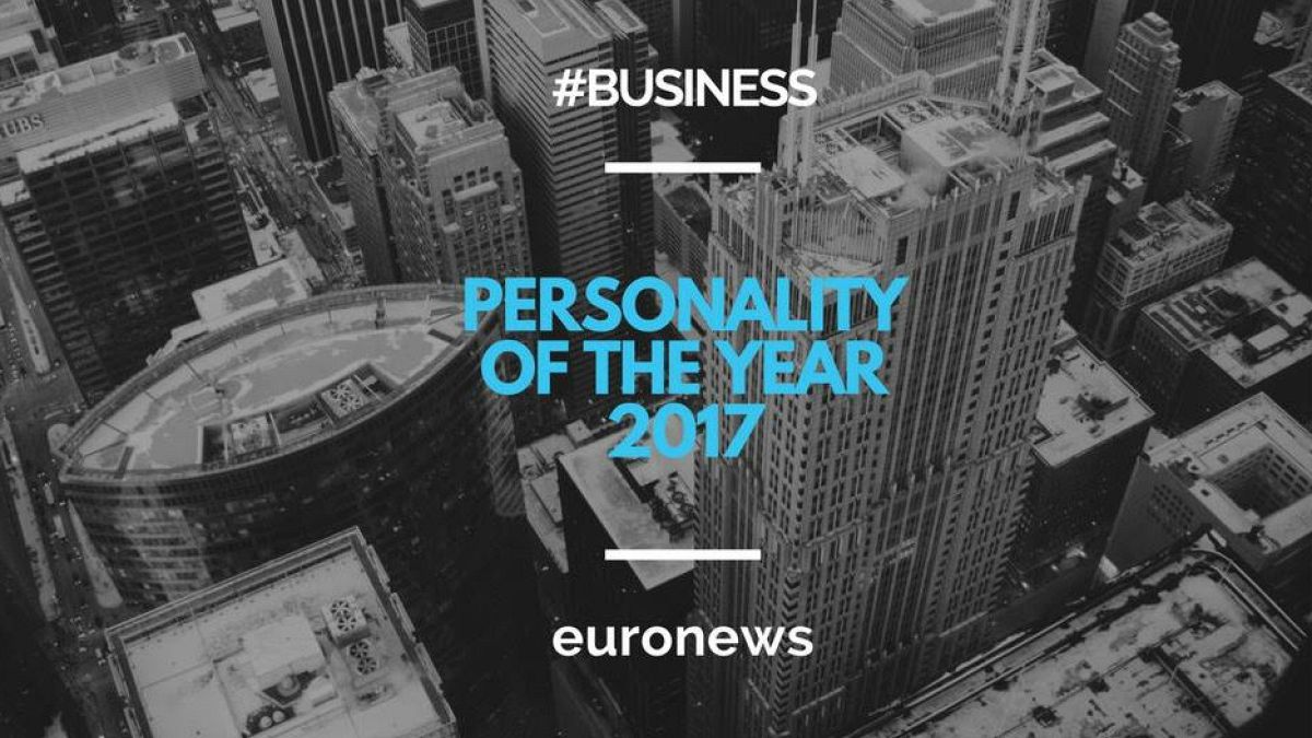 Reader poll: who should be Euronews' Business Personality of the Year?