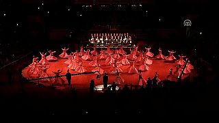 Derwische tanzen für Rumi