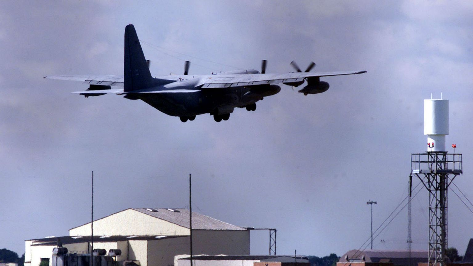 Shots fired as man tries to force his way into US air base in England