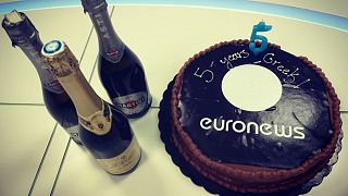 Πέντε χρόνια ελληνικό euronews