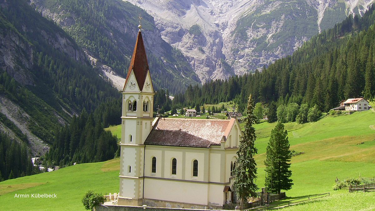  Church in Trafoi, a subdivision of Stilfs, South Tyrol