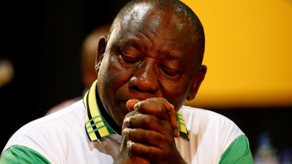 El nuevo líder del ANC, Cyril Ramaphosa