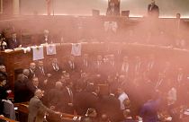 درگیری نمایندگان در پارلمان آلبانی در پی انتخاب دادستان کل جدید