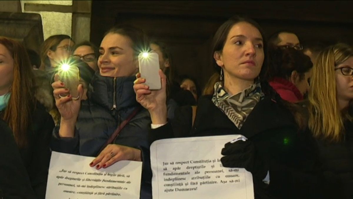 Proteste gegen Rumäniens Justizreform