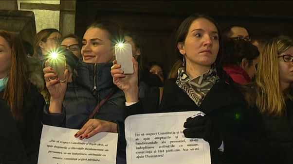 Proteste gegen Rumäniens Justizreform Proteste gegen Rumäniens Justizreform
