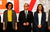 Quel che resta dei politici catalani in tv in vista delle regionali