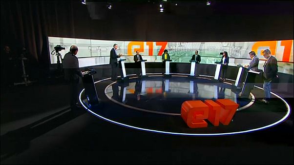 Heated TV debate ahead of Catalonia poll Heated TV debate ahead of Catalonia poll