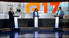 Katalan siyasetçiler canlı yayında kozlarını paylaştı 