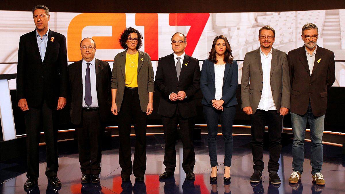 Dernier débat avant les élections catalanes