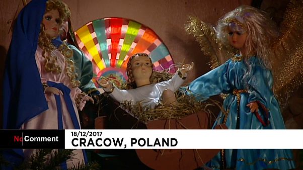 Gépesített Betlehemmel csábítják a turistákat Krakkóba Gépesített Betlehemmel csábítják a turistákat Krakkóba