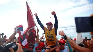 John John Florence conquista título mundial de surf