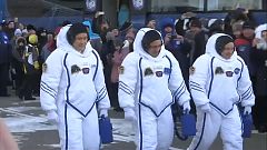 "Союз" пристыковался к МКС