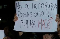 Parlamento argentino aprova nova lei das pensões