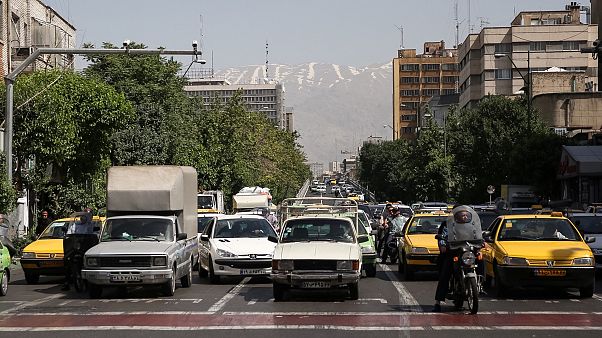 A street in Tehran A street in Tehran