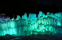 Winterzauber: Ein neues Schloss ganz aus Eis