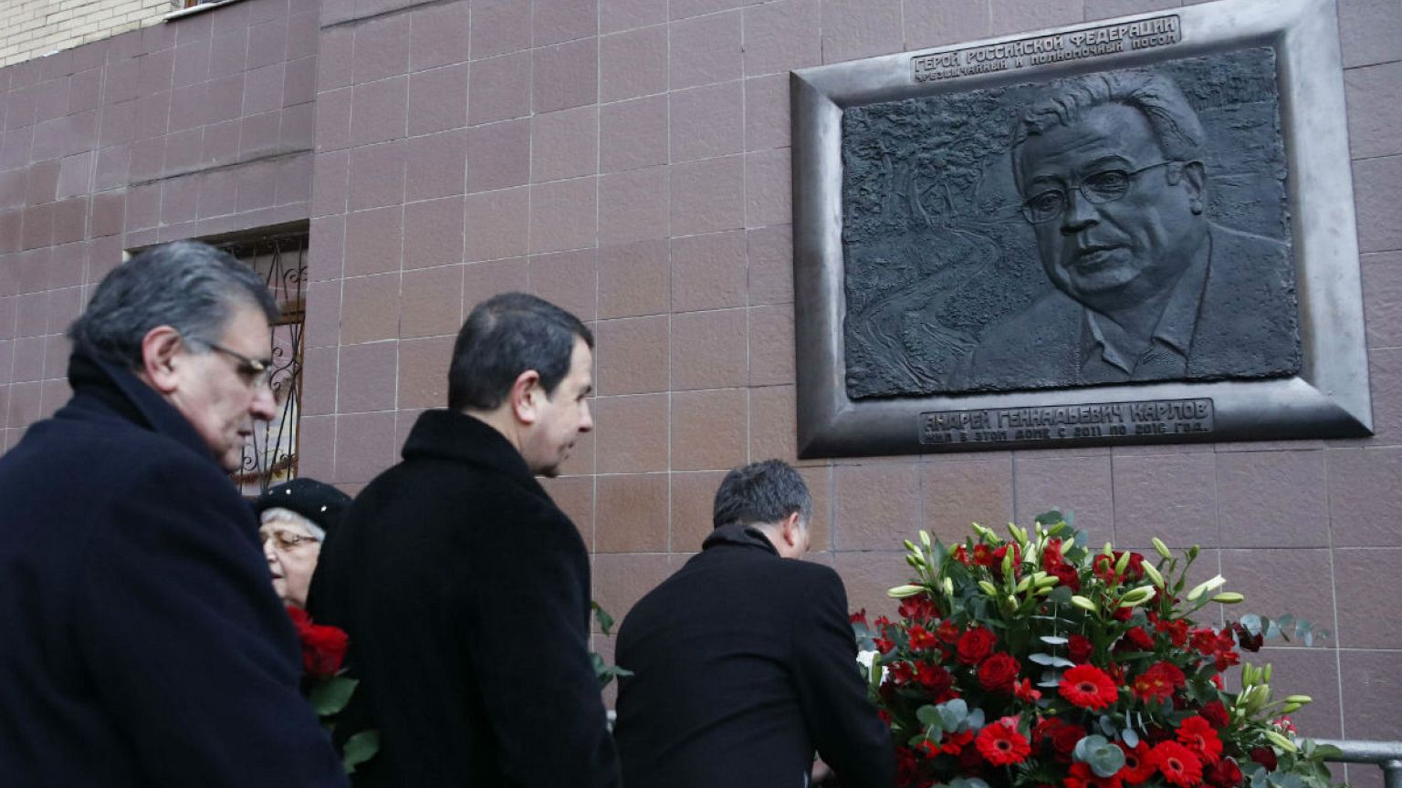 Rus Büyükelçi Andrey Karlov anıldı 