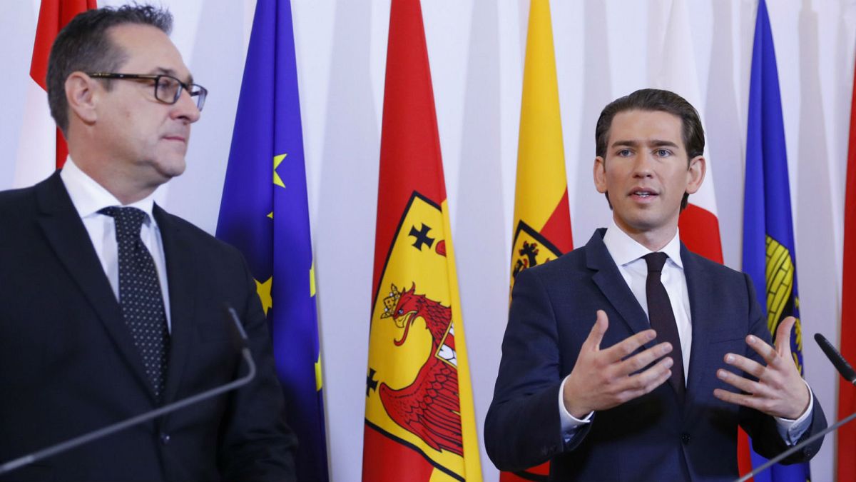 What are the policies of Austria’s new right-wing government?