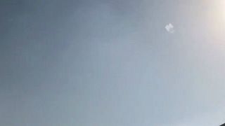 الصاروخ البالستي الذي اعترضته القوات الدفاعية الجوية السعودية