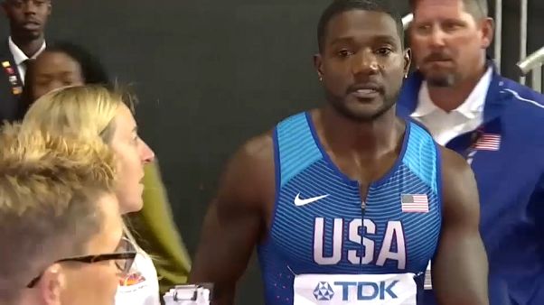 Gatlin demite treinador por ter aliciado contrabando de doping Gatlin demite treinador por ter aliciado contrabando de doping