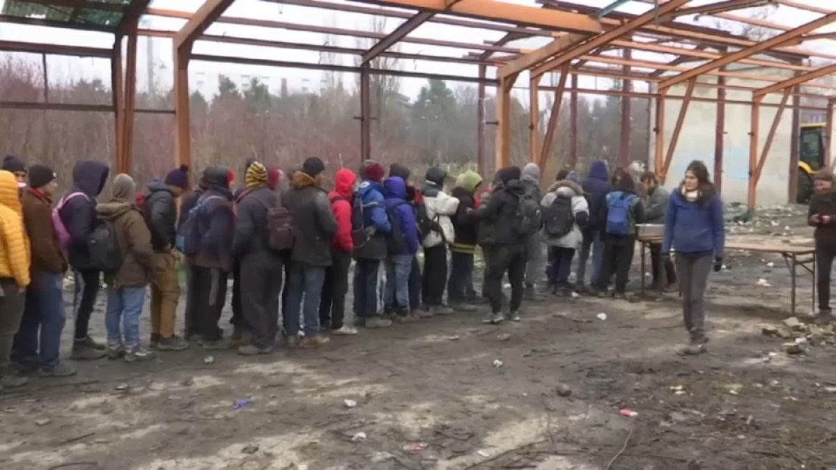Sırbistan'daki mülteciler zor şartlar altında yaşamaya devam ediyor
