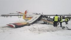 Acidente aéreo no norte da Rússia