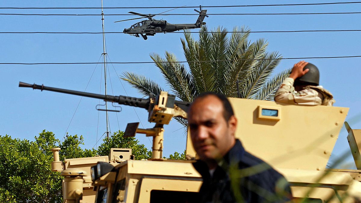 الجيش المصري ينتشر شمال سيناء 