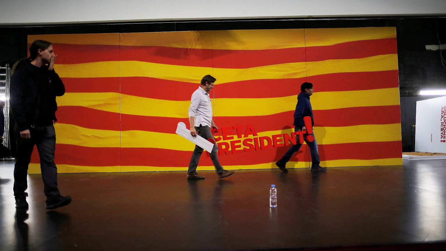 Últimos momentos da campanha para as regionais antecipadas na Catalunha