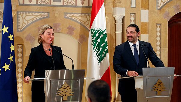 AB Dış İlişkiler Yüksek Temsilcisi Mogherini Lübnan'da AB Dış İlişkiler Yüksek Temsilcisi Mogherini Lübnan'da